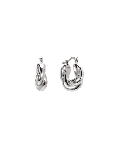 Wave Volume Silver 925 Twist Earrings [Beige] (TEDSVW14029M) - Tirr Lirr - Modalova