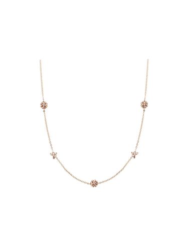 K Minimal Dual Pendant Necklace [Pink Gold] (TNTK4P02752M) - Tirr Lirr - Modalova