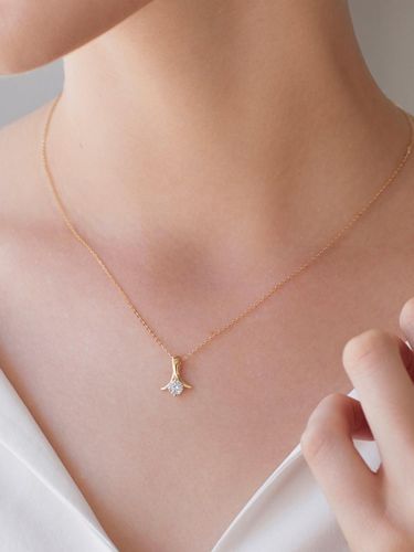 Custom Made 14K Gold Necklace - dmoment - Modalova