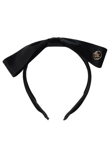 Velvet Ribbon Black Hairband - ANOETIC - Modalova