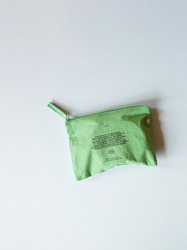 Washed Cotton Vintage European Pouch [GREEN] - HOTEL PARIS CHILL - Modalova