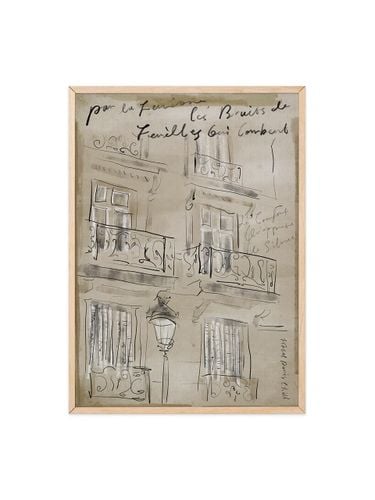 Watercolor Serene Art Print - HOTEL PARIS CHILL - Modalova