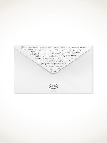 Handwritten French Lettering Thick Envelope - HOTEL PARIS CHILL - Modalova