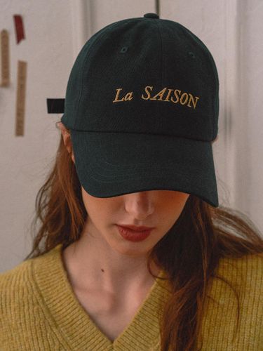 Bio-washed Cotton French Embroidered Baseball Cap - HOTEL PARIS CHILL - Modalova