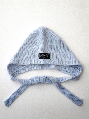 Acrylic Earflap Beanie [Light Blue] - BadBlue - Modalova