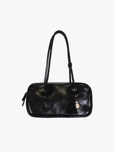 Essential Solid Structured Vegan Leather Tote Bag [] - healiote - Modalova