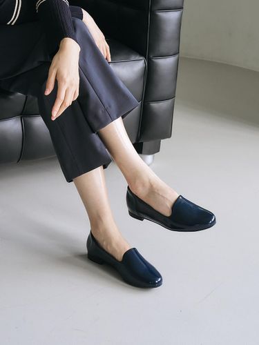 Patent Memory Foam Loafer [Navy] - PICCADILLY - Modalova