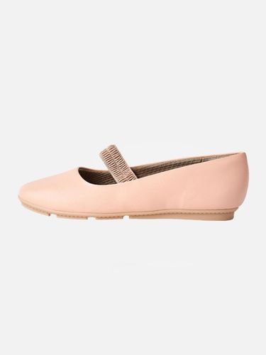 Comfort Cushioned Mary Jane Ballerina Flat [Rose] (122018) - PICCADILLY - Modalova