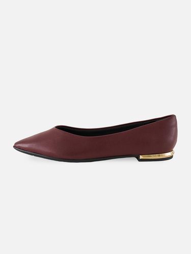 Comfort Memory Foam Flat Shoes [Burgundy] - PICCADILLY - Modalova