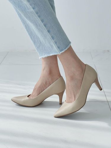 Business Line Classic Stiletto Pumps [Beige] (745076) - PICCADILLY - Modalova