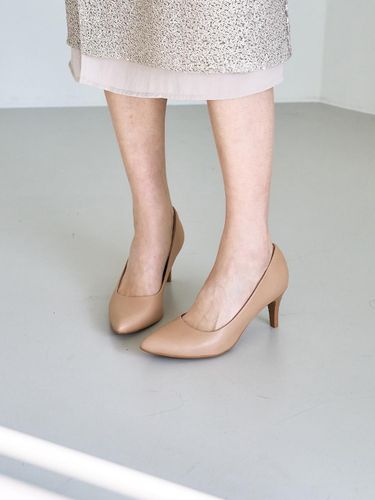 Memory Foam Non-slip 7cm Pumps [Nude] (745076-A) - PICCADILLY - Modalova