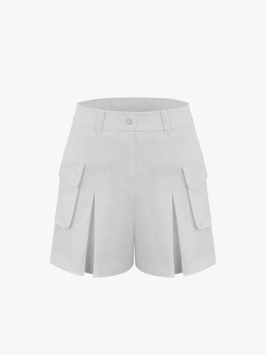 Side Pocket A-line Moisture-wicking Culottes [Grey] - FAIRLIAR GOLF - Modalova