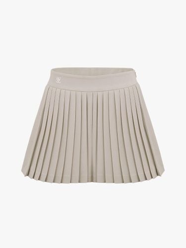 Signature Pleated Stretch Culottes [Beige] - FAIRLIAR GOLF - Modalova