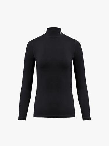 High-neck Slim-fit Cooling T-shirt [Black] - FAIRLIAR GOLF - Modalova