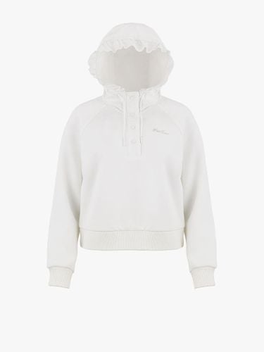 Hooded Raglan Loose-fit Pullover [Beige] - FAIRLIAR GOLF - Modalova