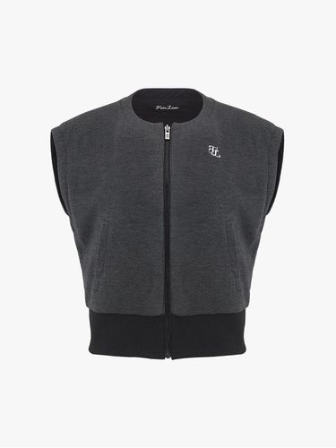 Reversible Water-resistant Premium Vest [Black] - FAIRLIAR GOLF - Modalova