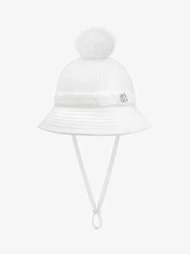 Ribbon Knit Ribbed Hat [white] - FAIRLIAR GOLF - Modalova