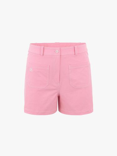 A-line Moisture-wicking Pocket Culottes Pants [Pink] - FAIRLIAR GOLF - Modalova