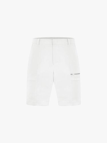 Regular Fit Zipper Pocket Polyester Shorts [Beige] - FAIRLIAR GOLF - Modalova