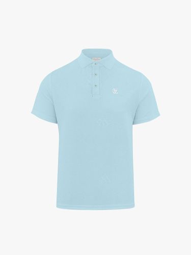 Pera Jacquard Wide Collar T-shirt [GREEN] - FAIRLIAR GOLF - Modalova