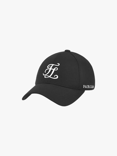 Basic Adjustable Polyester Ball Cap [Black] - FAIRLIAR GOLF - Modalova