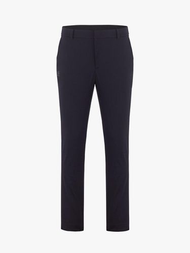 Basic Straight Regular Fit Stretch Pants [Black] - FAIRLIAR GOLF - Modalova