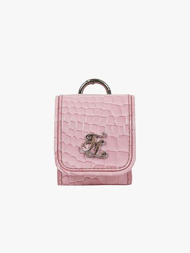 Embossed Texture Patent Leather Ball Pouch [Pink] - FAIRLIAR GOLF - Modalova