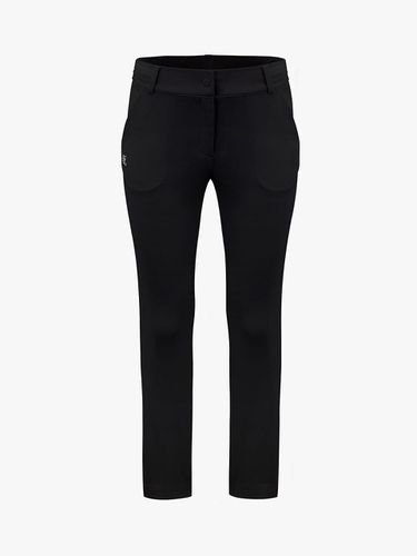 Straight Fit Ankle Length Slit Line Pants [Black] - FAIRLIAR GOLF - Modalova