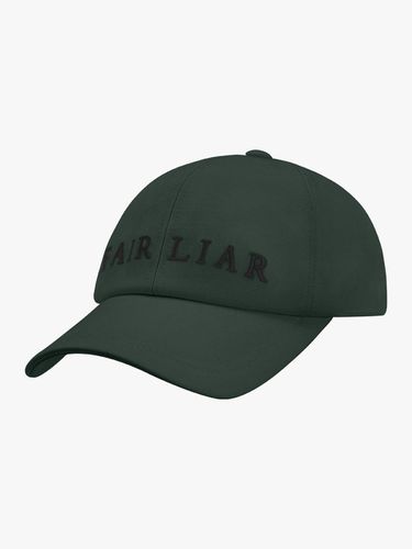 Logo Embroidered Adjustable Pearl Cap [Dark Green] - FAIRLIAR GOLF - Modalova