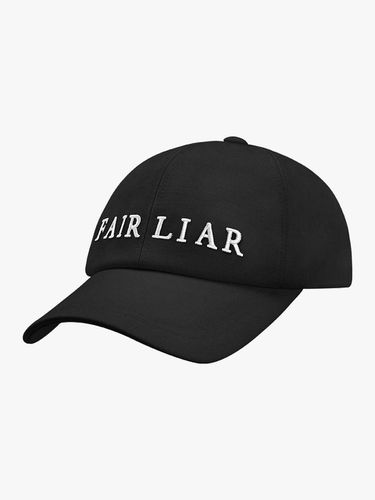 Logo Embroidered Adjustable Athletic Cap [Black] - FAIRLIAR GOLF - Modalova