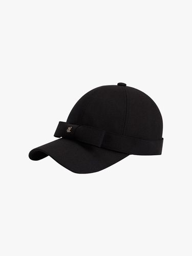 Petit Ribbon Premium Athletic Cap [Black] - FAIRLIAR GOLF - Modalova