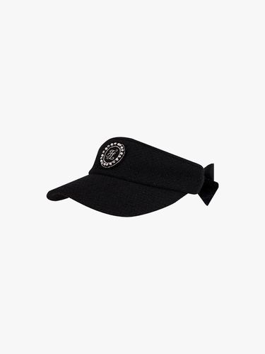 Tweed Wide Premium Visor [Black] - FAIRLIAR GOLF - Modalova