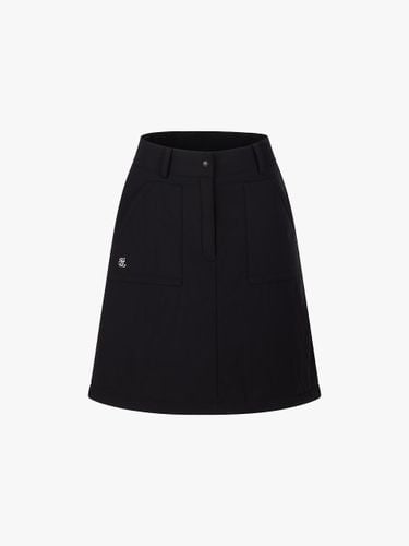 Padded 2-Way Stretch Flare Skirt [Black] - FAIRLIAR GOLF - Modalova