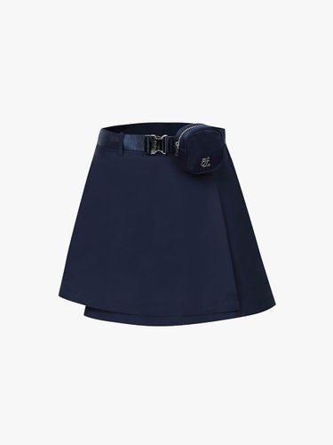 Memory Fabric Flare Athletic Skirt [Navy] - FAIRLIAR GOLF - Modalova