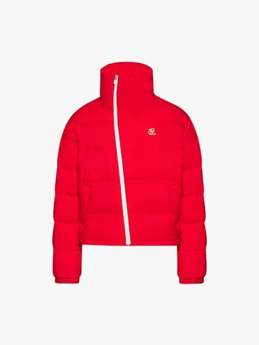 Wide Collar Water-Repellent Hungarian Down Outerwear [Red] - FAIRLIAR GOLF - Modalova