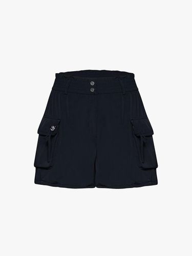 Padded String Adjustable Elastic Shorts [Black] - FAIRLIAR GOLF - Modalova