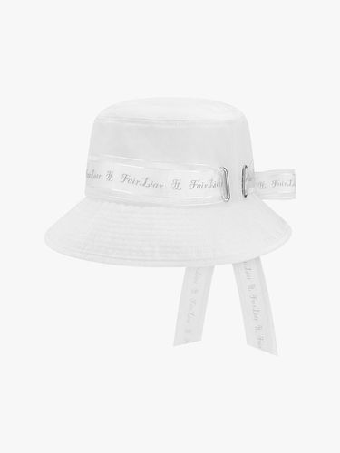 Logo Tape Adjustable Bucket Hat [Beige] - FAIRLIAR GOLF - Modalova