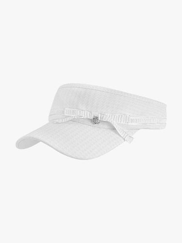 Jacquard Ribbon Visor [white] - FAIRLIAR GOLF - Modalova