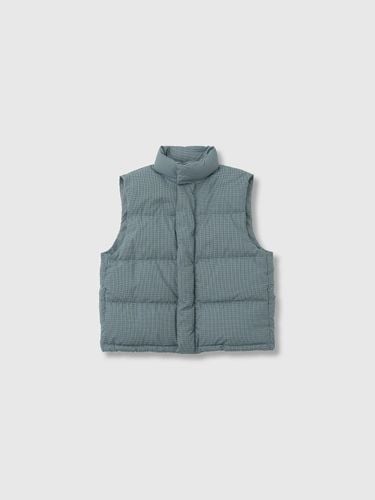 Padded Cotton Down Vest [Blue] - NIEEH - Modalova