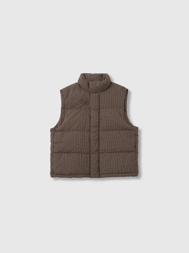 Padded Cotton Down Vest [Brown] - NIEEH - Modalova