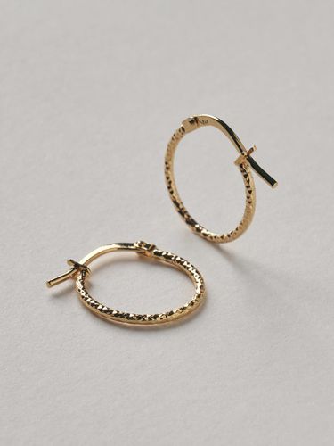 Sterling Thin Bar Roma Earrings [,Gold,PinkGold] - liersi - Modalova