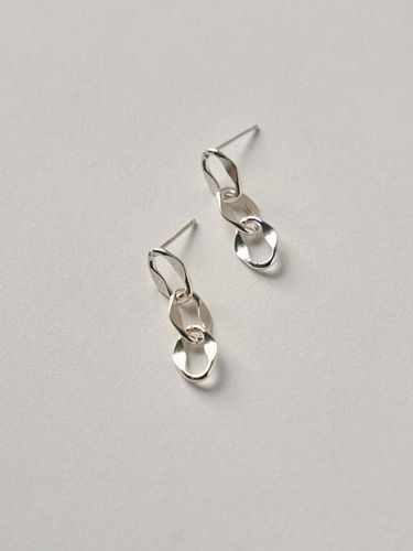 Silver925 Handcrafted Chain Earrings - liersi - Modalova