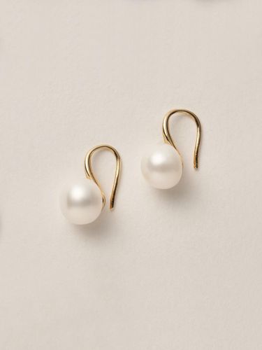 Natural Freshwater Handcrafted Pearl Earrings - liersi - Modalova