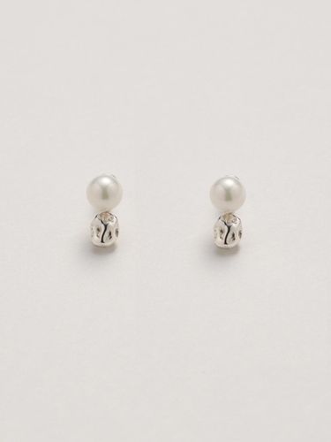 Sterling Silver Pearl Handcrafted Earrings - liersi - Modalova