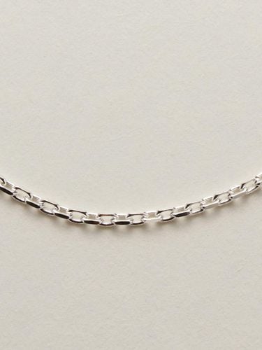 Sterling Silver Regular Simple Chain Necklace - liersi - Modalova