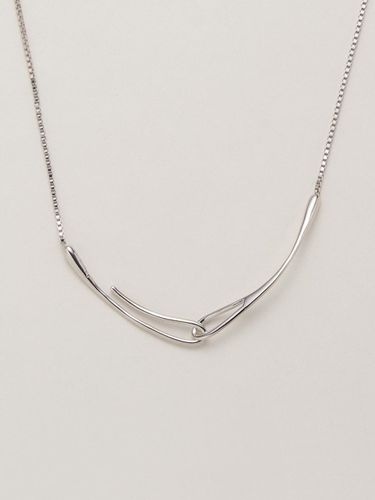 Handcrafted Sterling Silver Raindrop Choker Necklace - liersi - Modalova