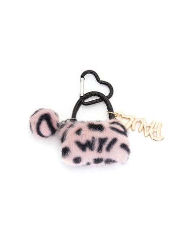 Leopard Mini Leather Bag Key Ring [PINK] - Paul's Boutique - Modalova