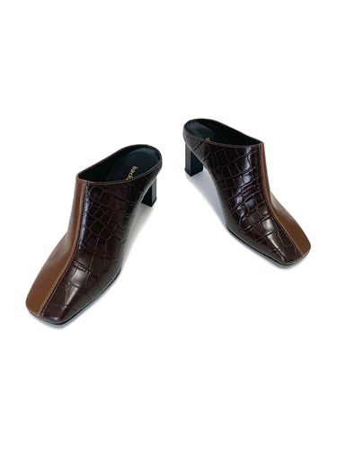 Premium Leather 7cm Heel Boots [] - back of the moon - Modalova