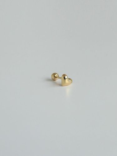 K Chunky Gold Heart Piercing - modernlike - Modalova