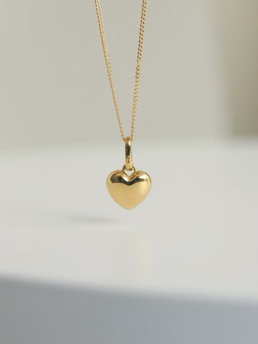 K Chubby Heart Lock Pendant - modernlike - Modalova